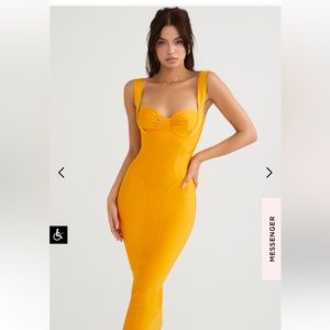 House of CB Bandage midi dress.
